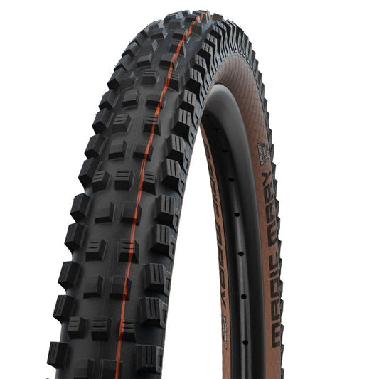 SCHWALBE MAGIC MARY 29x2.40 ADDIX SOFT SUPERTRAIL Tubeless Ready Soft Brown tire