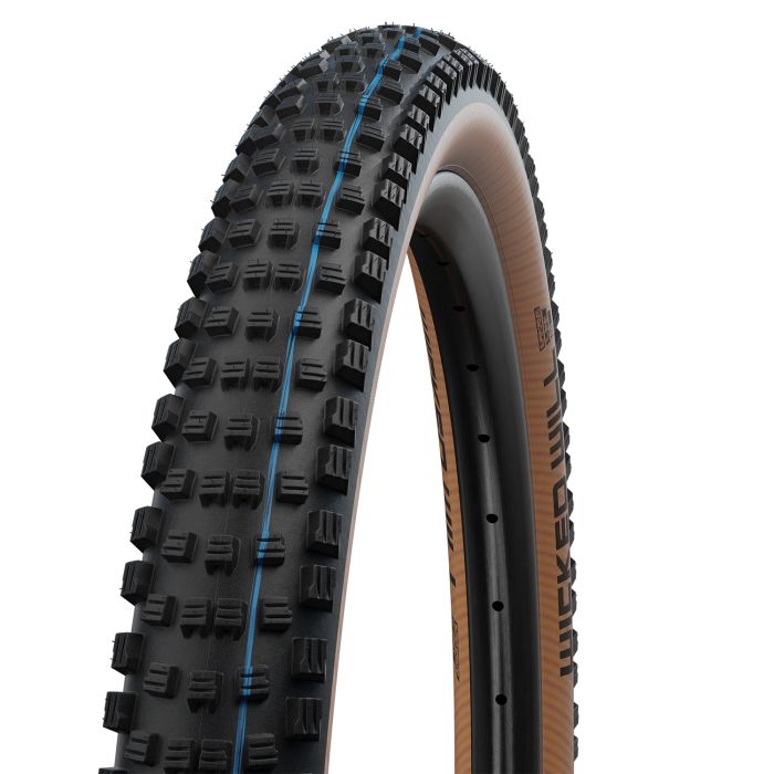 SCHWALBE WICKED WILL 29x2.25 ADDIX SPEEDGRIP SUPERRACE Tubeless Ready Soft Brown pneumatika