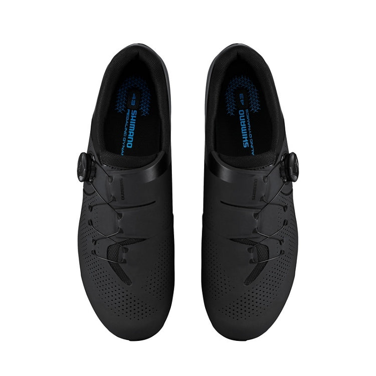 SHIMANO RC302 Large Road Shoes Black 2025