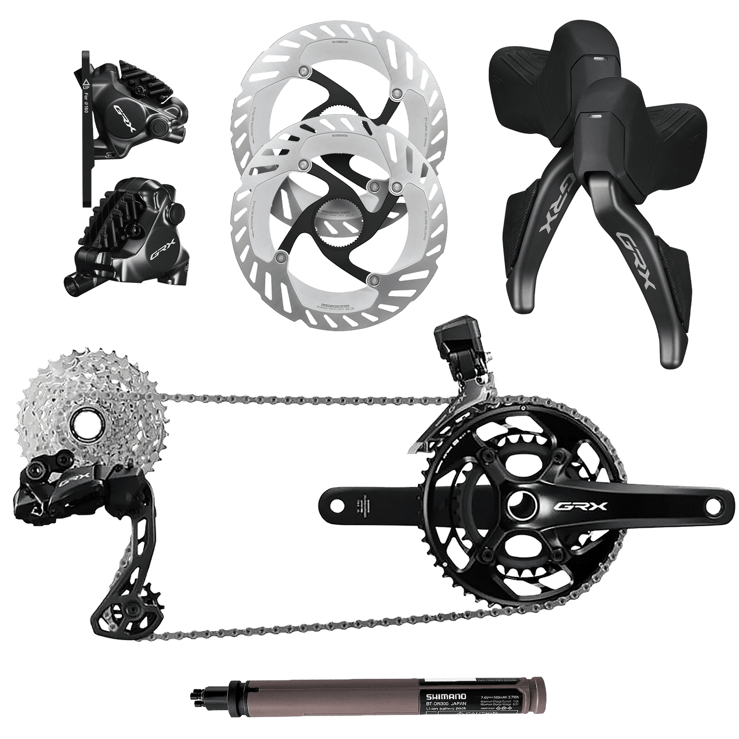 Skupina SHIMANO GRX RX825 Di2 12V
