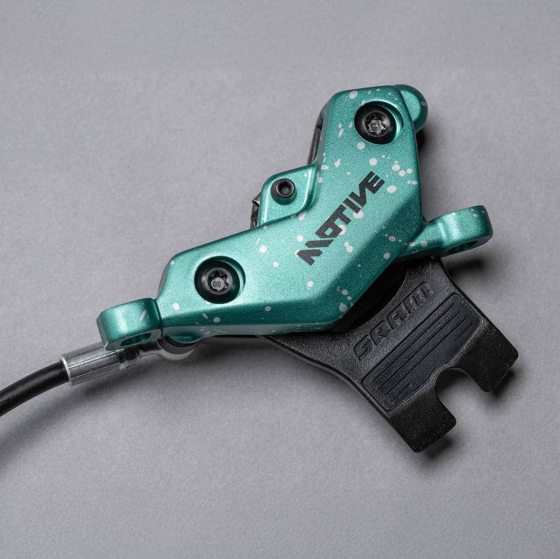 Pár brzd SRAM MOTIVE ULTIMATE EXPERT KIT - limitovaná edice Teal Splatter