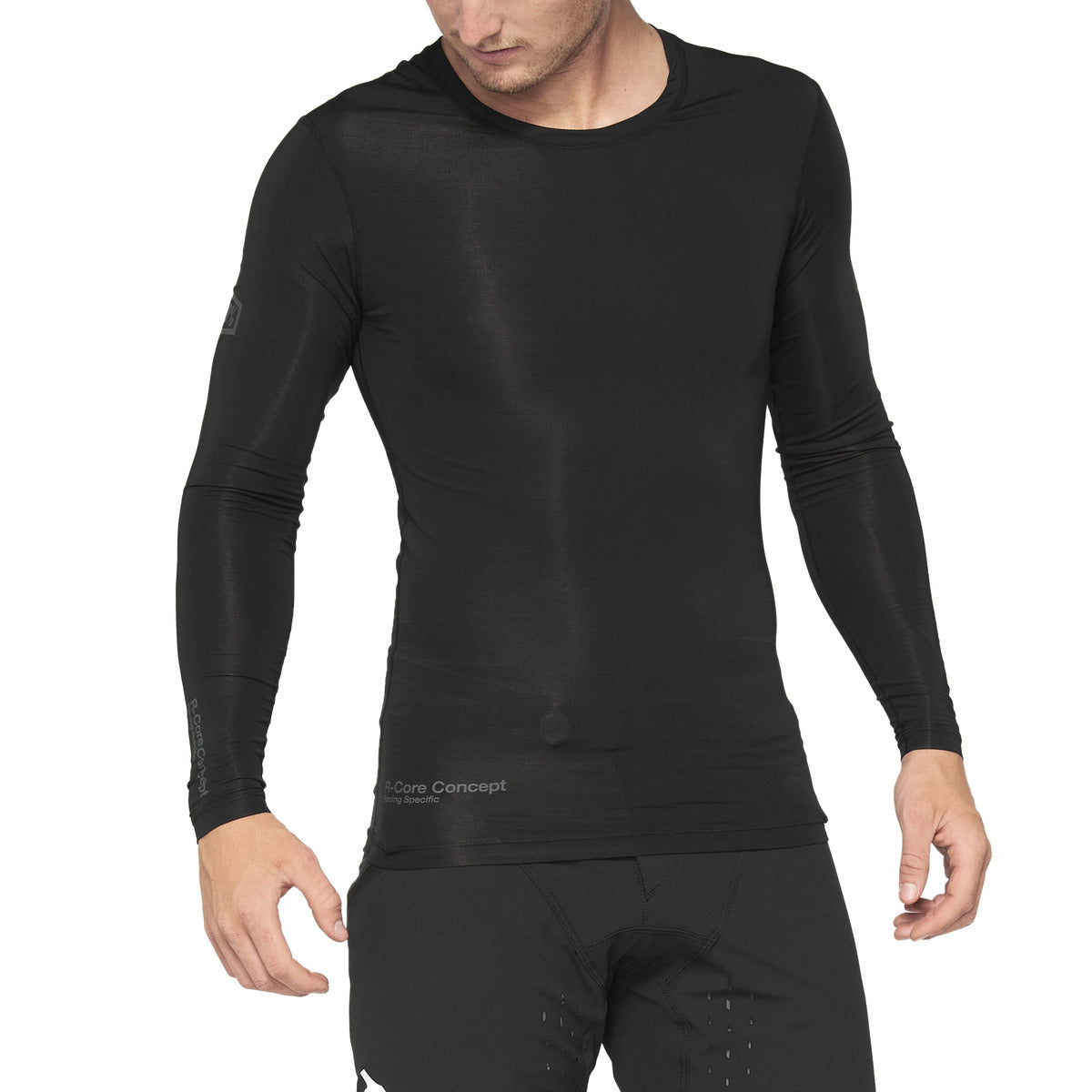 100% R-CORE CONCEPT Dres s dlouhým rukávem Black