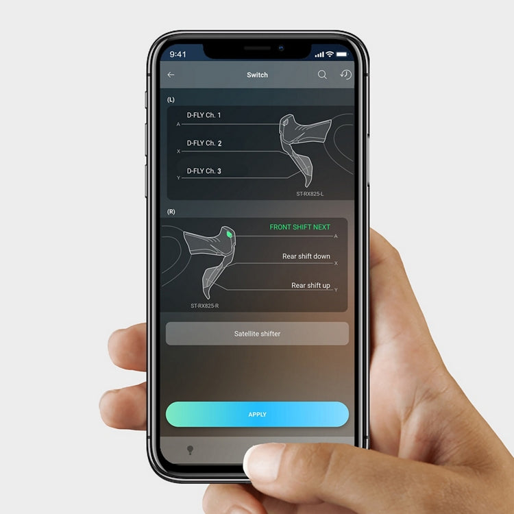 SHIMANO GRX 717 12V přímá řadicí páka a zadní třmen embargo 16/12