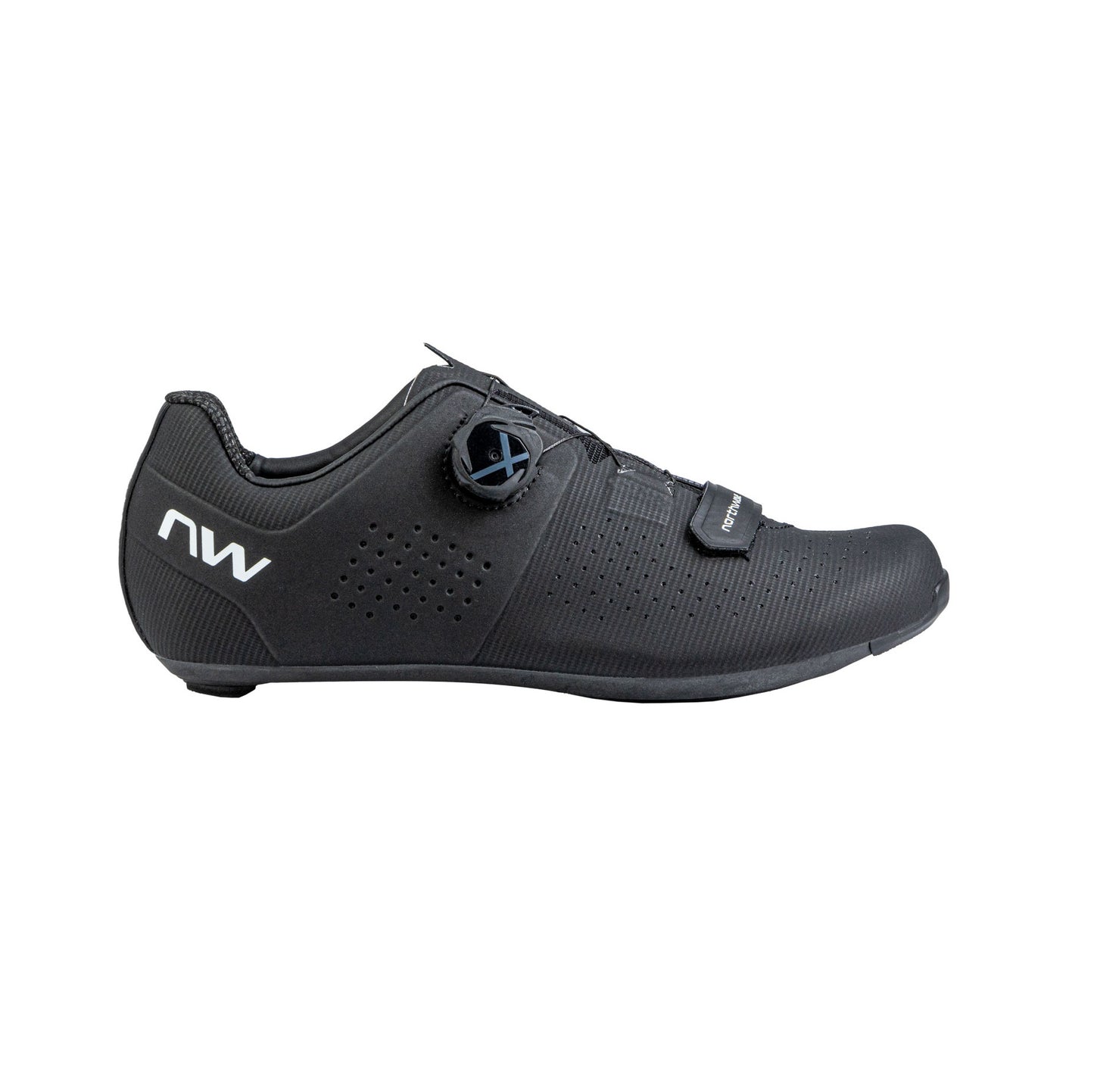 NORTHWAVE STORM CARBON Silniční obuv Black/White 2025