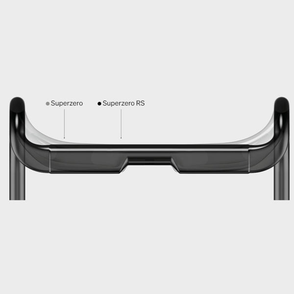 Řídítka DEDA SUPERZERO CARBON RS s povrchovou úpravou POB