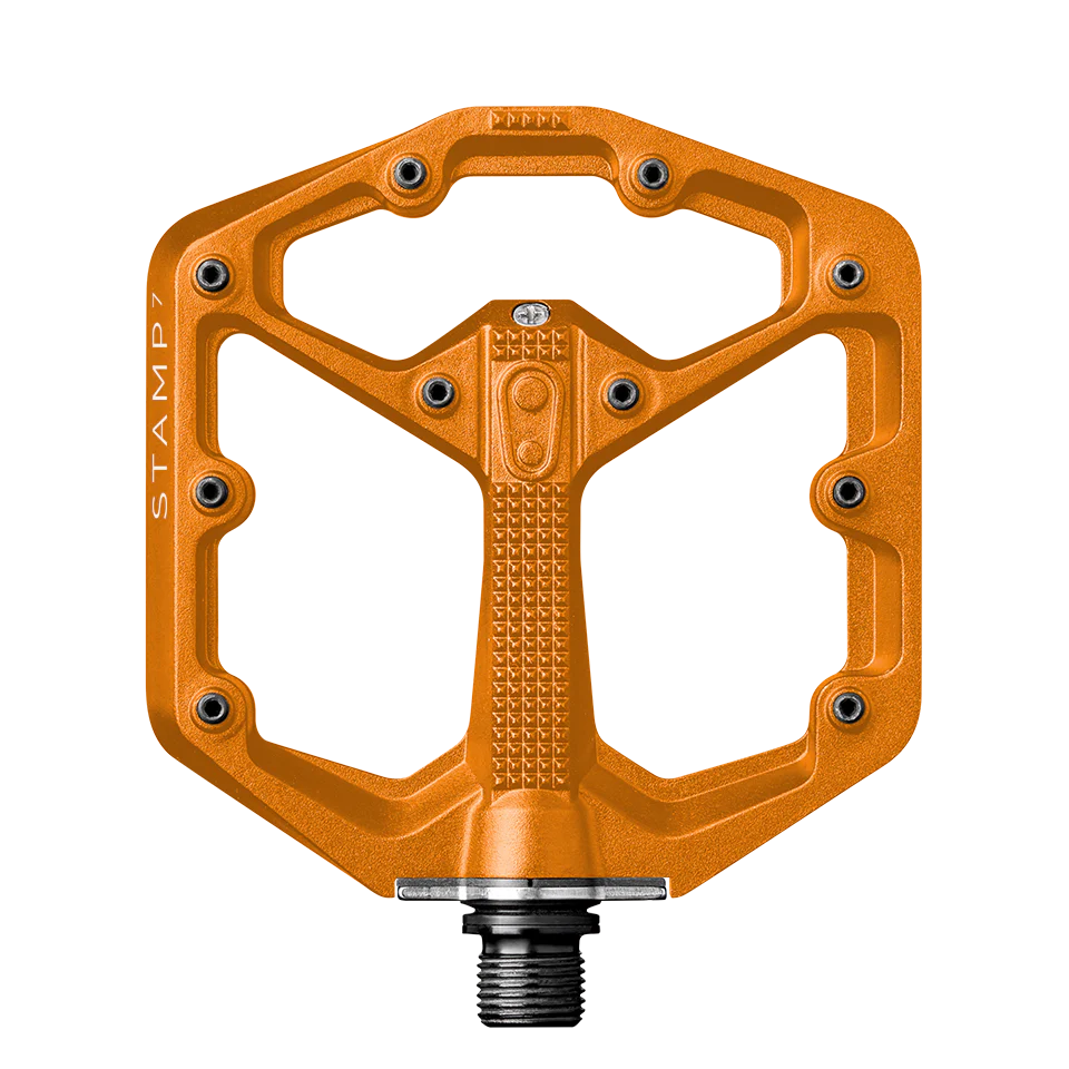 CRANKBROTHERS STAMP 7 Small Orange ploché pedály