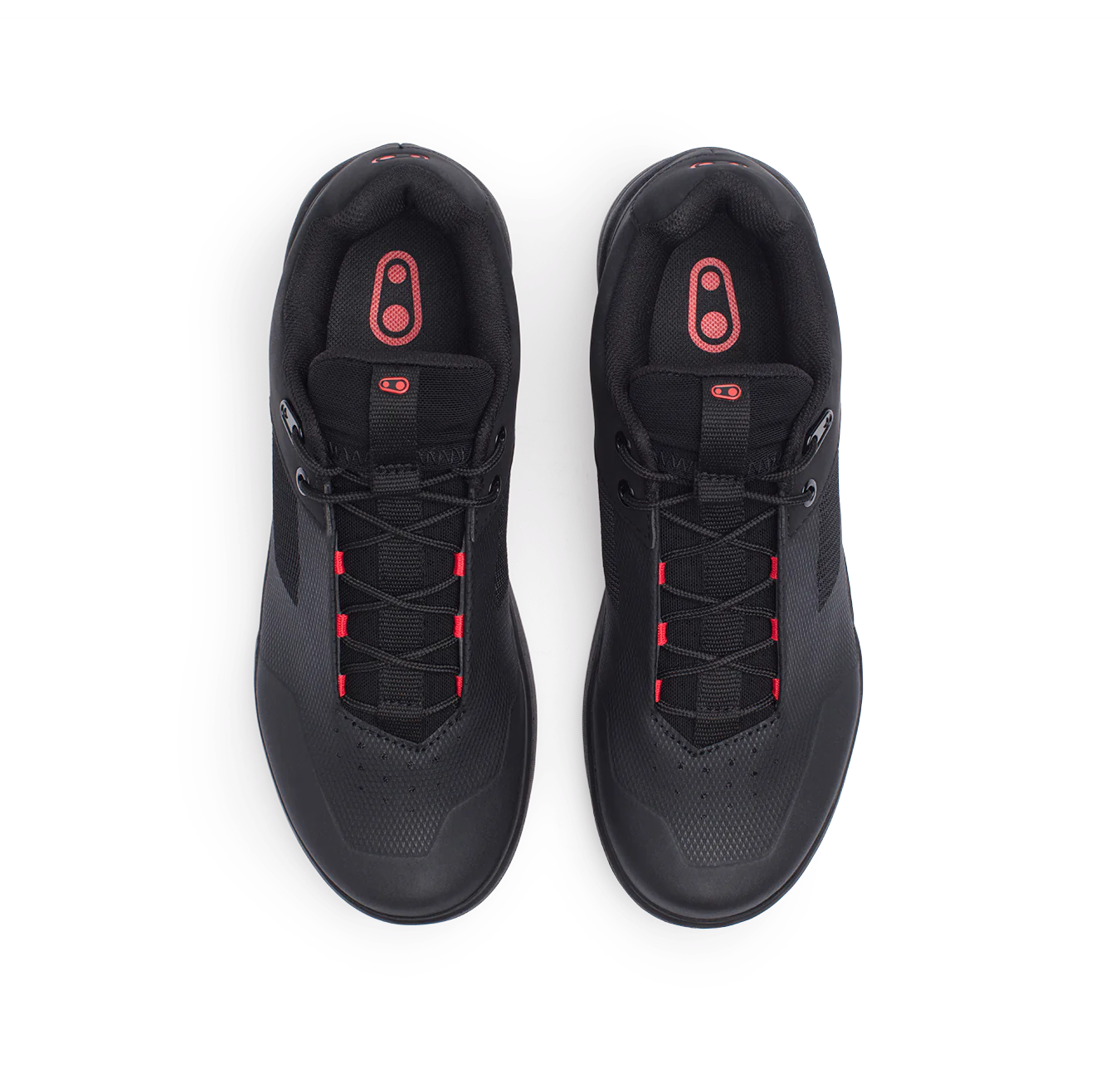 CRANKBROTHERS STAMP LACE FLAT MTB boty Black/Red