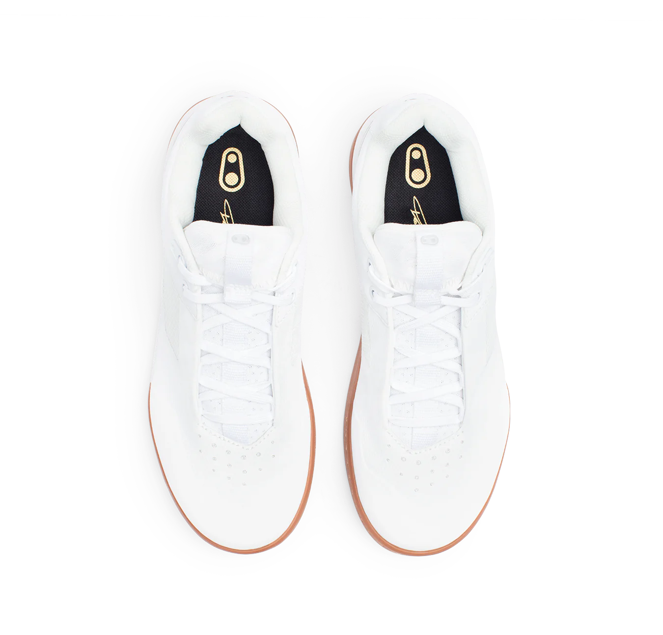 CRANKBROTHERS STAMP LACE FLAT FABIO WIBMER MTB boty White