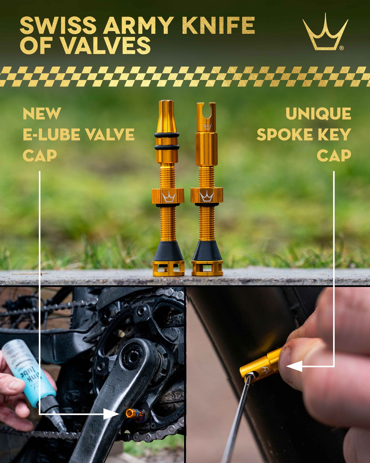 PEATY'S HOLESHOT FAST FLOW Valve Caps and Nipples Kit Pink