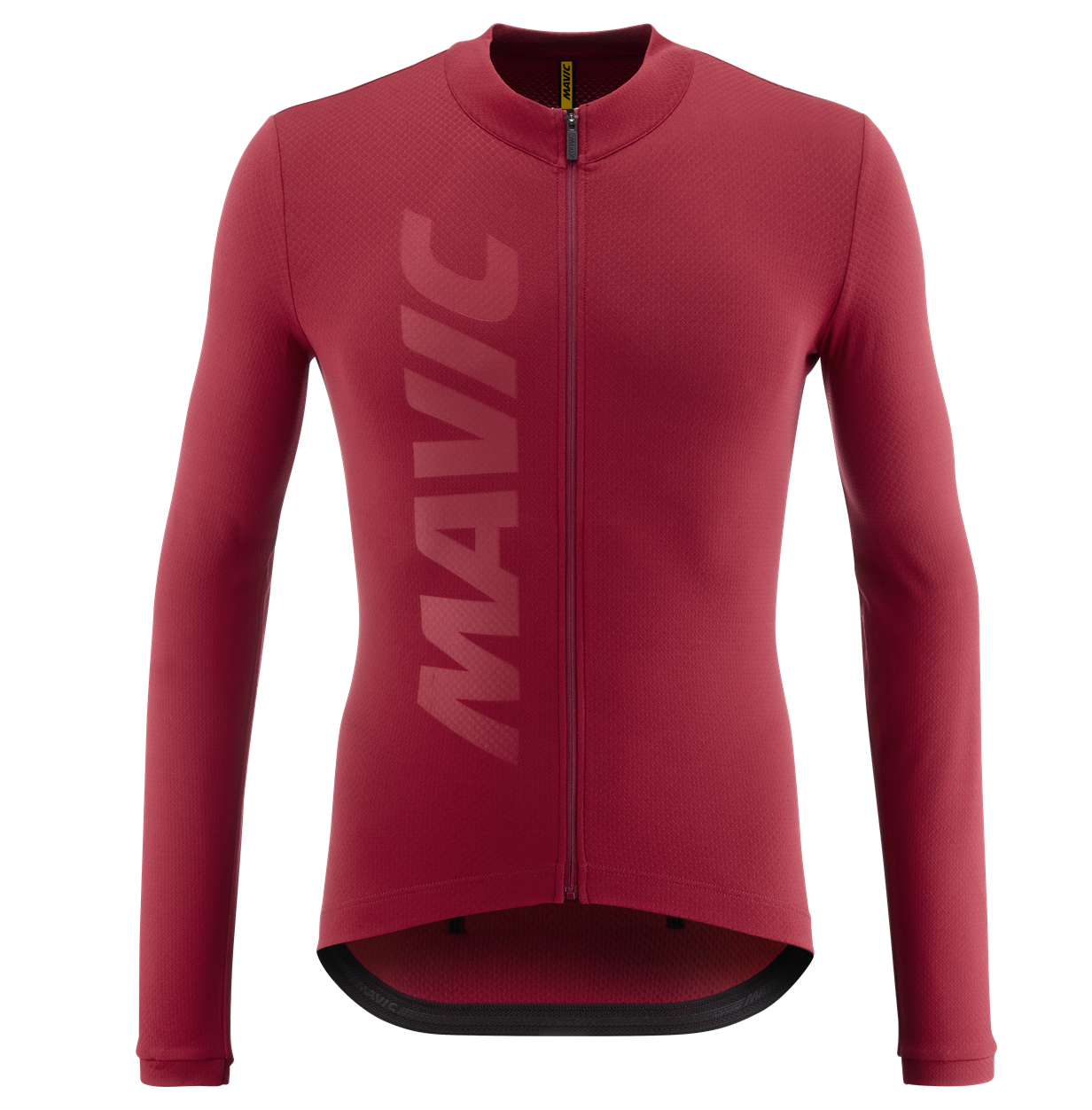 MAVIC AKSIUM THERMO Dres s dlouhým rukávem Bordeaux