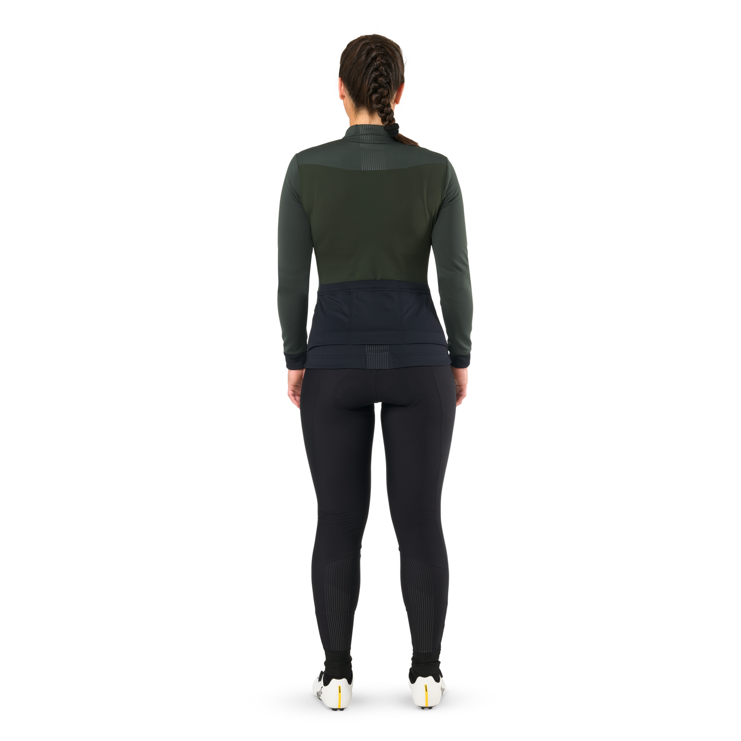 MAVIC KSYRIUM THERMO Dámský dres s dlouhým rukávem zelený