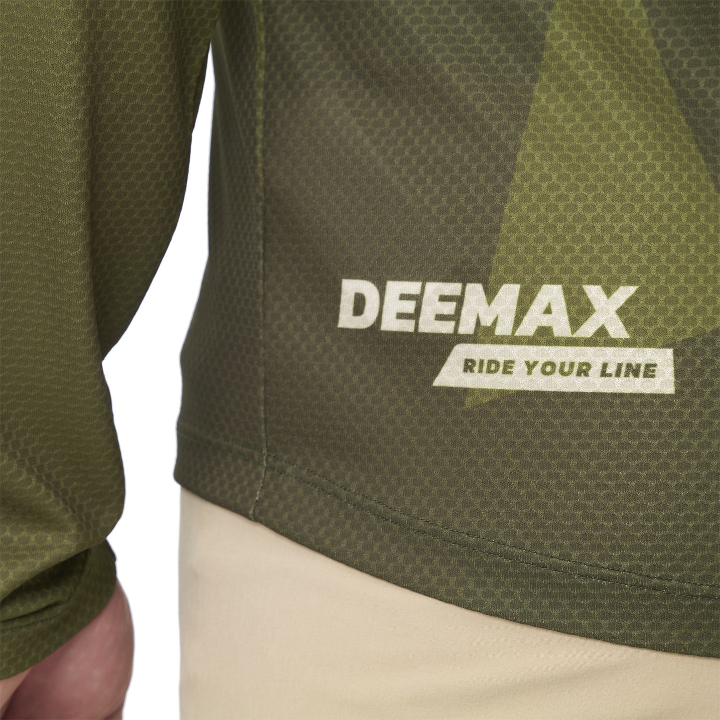 MAVIC DEEMAX ENDURO Long Sleeve Camo Jersey Khaki