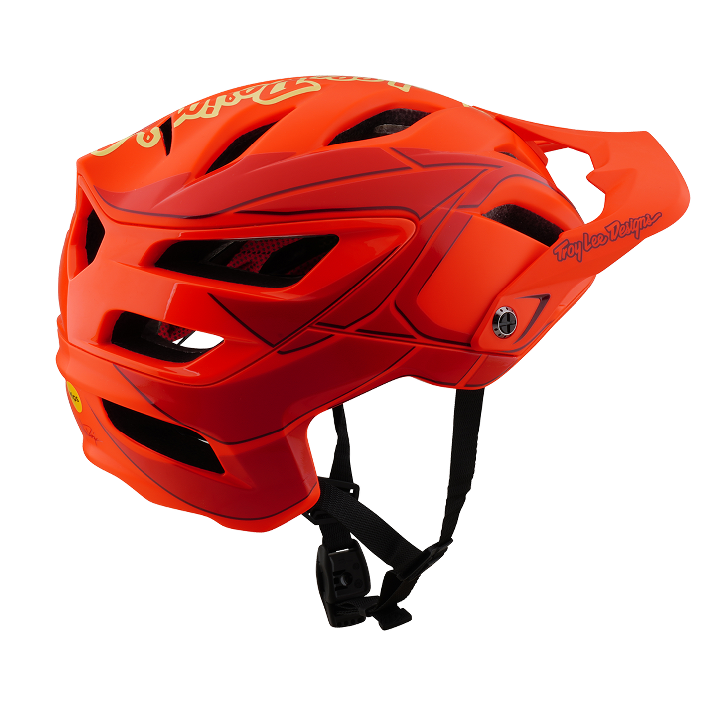 MTB přilba TROY LEE DESIGN A3 GHOSTWING MIPS červená