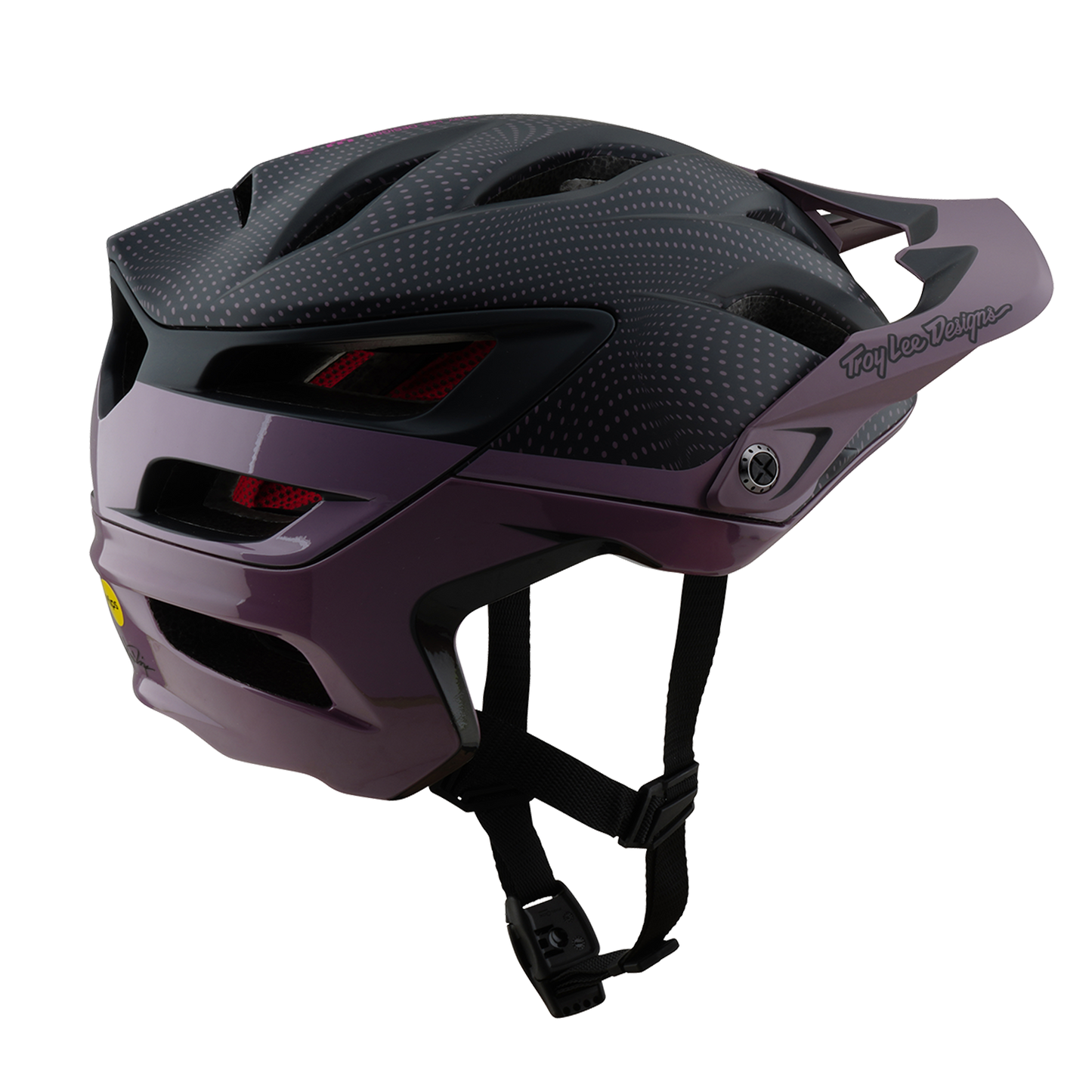 MTB Helmet TROY LEE DESIGNS A3 MIPS HALO Violet