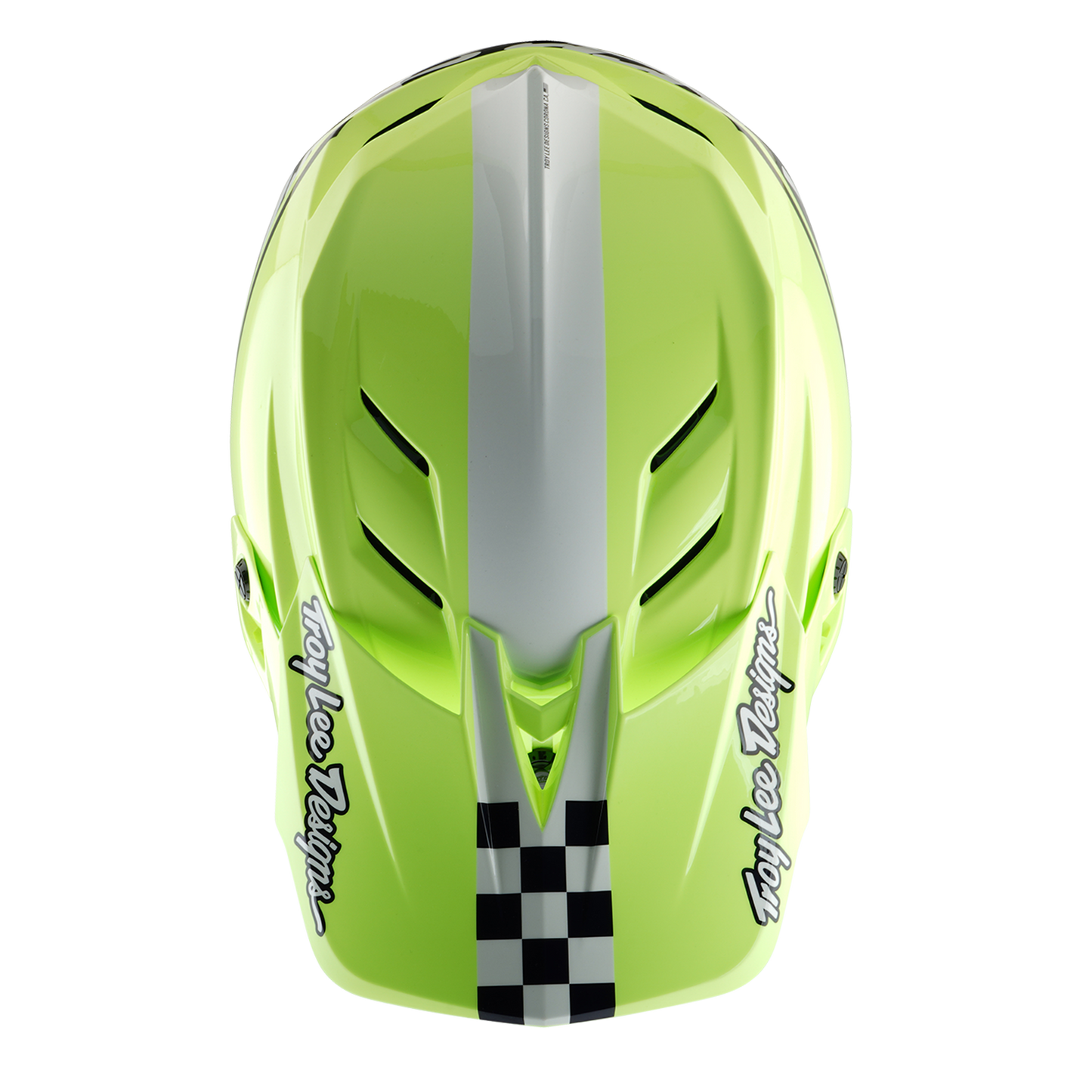 MTB přilba TROY LEE DESIGN D4 POLYACRYLITE MIPS FIFTY 50 Yellow/Blue