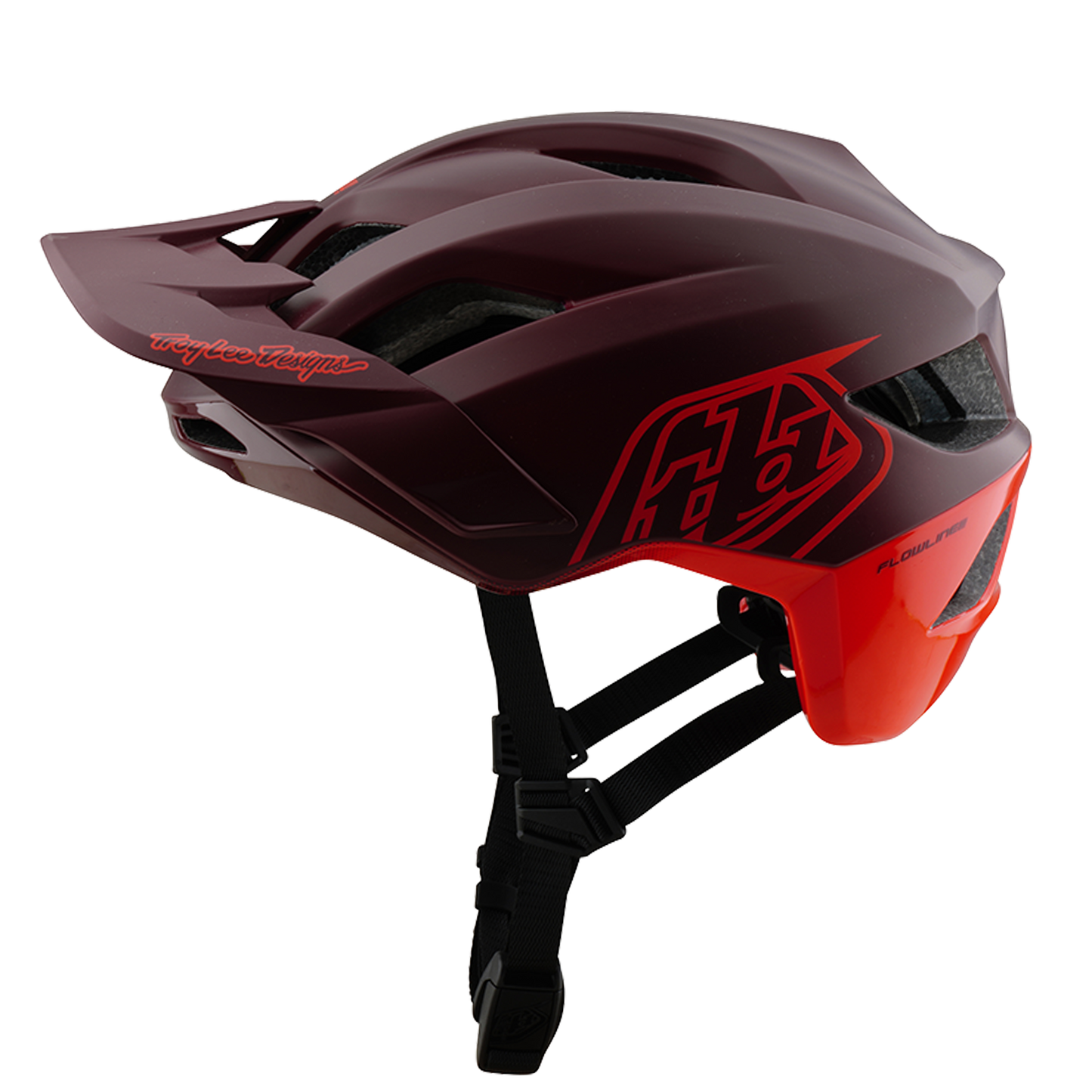 MTB přilba TROY LEE DESIGN FLOWLINE SE MIPS Bordeaux/Red