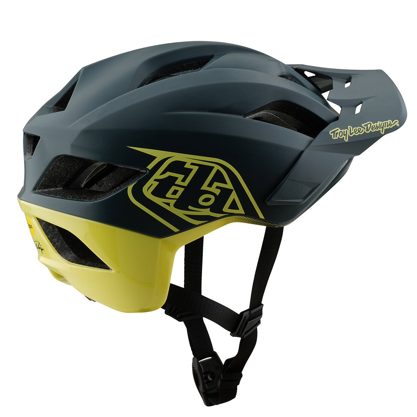 TROY LEE DESIGN FLOWLINE SE MIPS MTB přilba Grey/Yellow