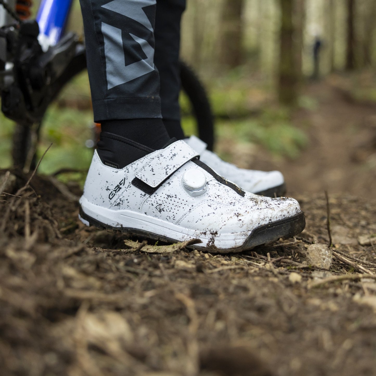 SHIMANO GE900 HS MTB boty White