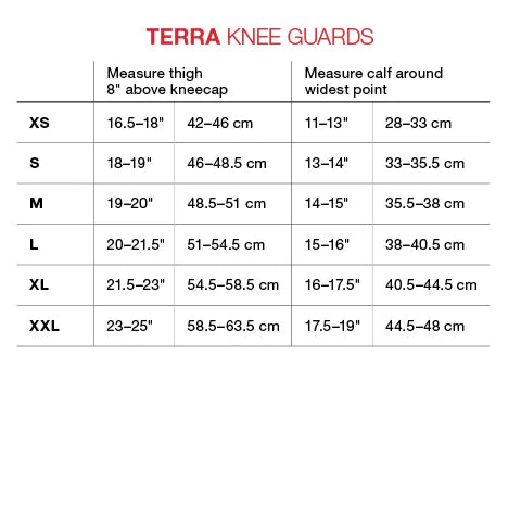 Chrániče kolen G-FORM TERRA černé