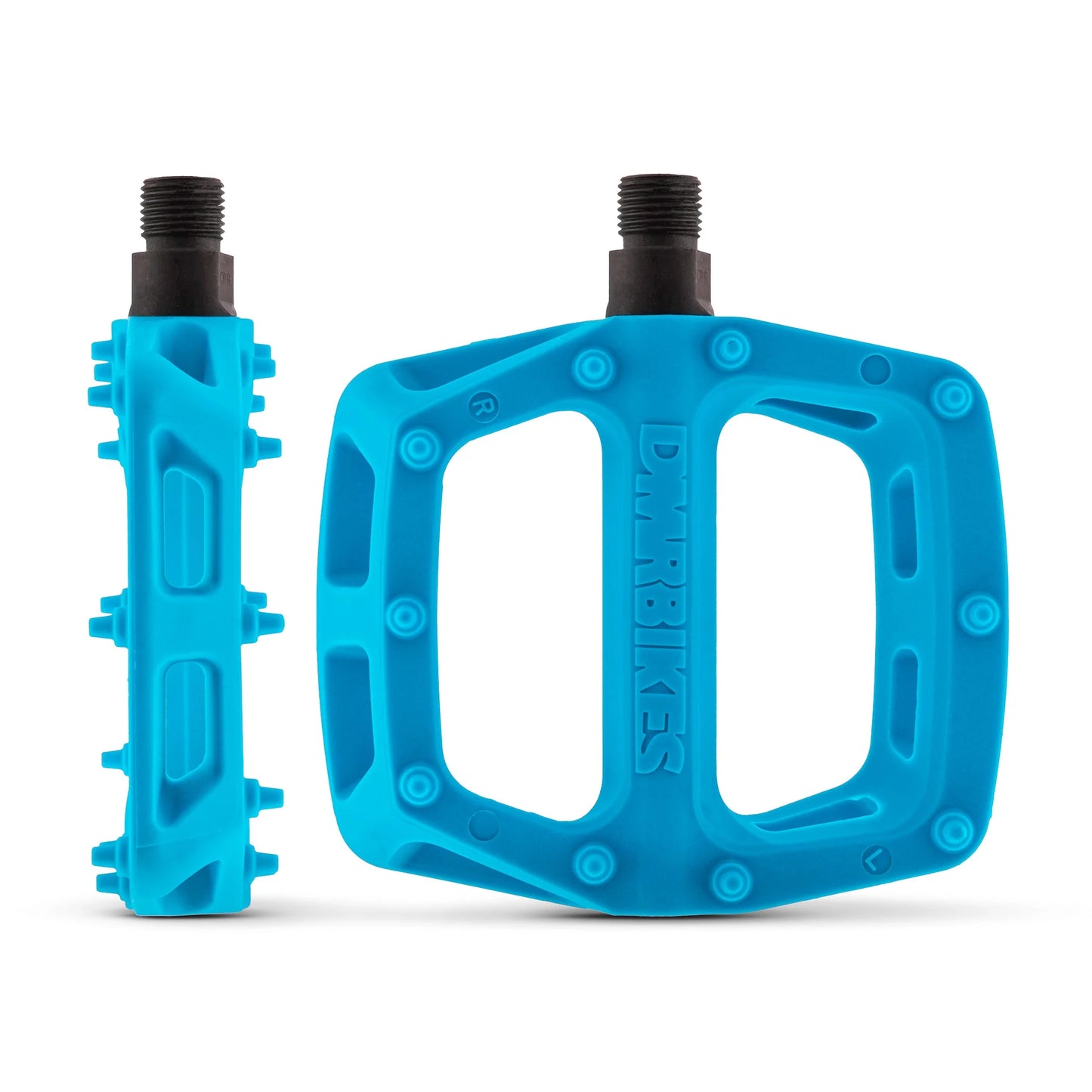 Ploché pedály DMR V6 Blue