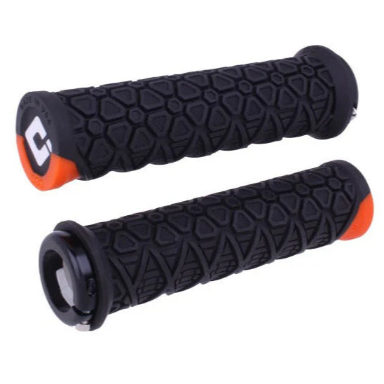 ODI VANQUISH Lock-On Gripy 135 mm Black/Orange