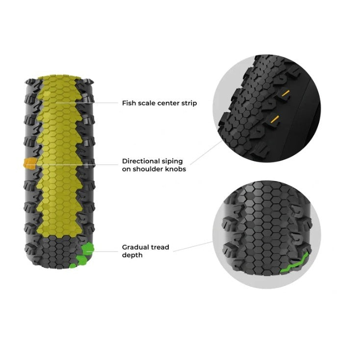VITTORIA Terreno T30 fine loose 700x37c Gravel Endurance G2.0 Tubeless Ready Soft Black Q2 2025 tire