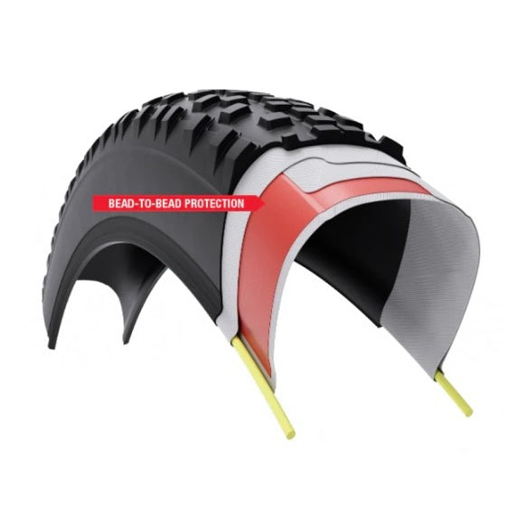 WTB BYWAY TCS LIGHT FAST ROLLING DUAL DNA SG2 650x47c Bezdušová pneumatika s vyztuženým béžovým povrchem