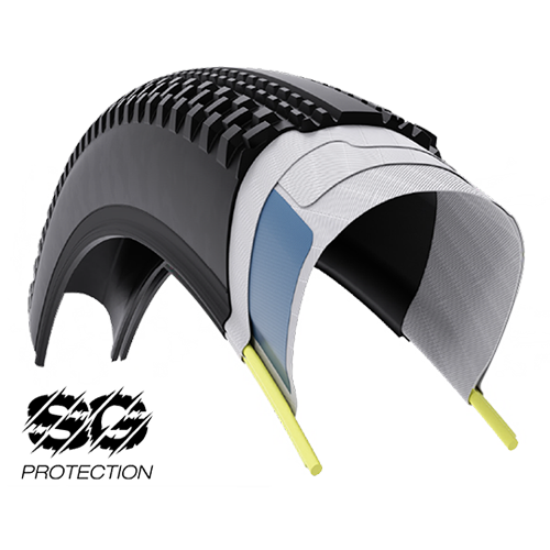 WTB VULPINE S TCS LIGHT FAST ROLLING DUAL DNA SG 700x45c Tubeless Ready Black tire