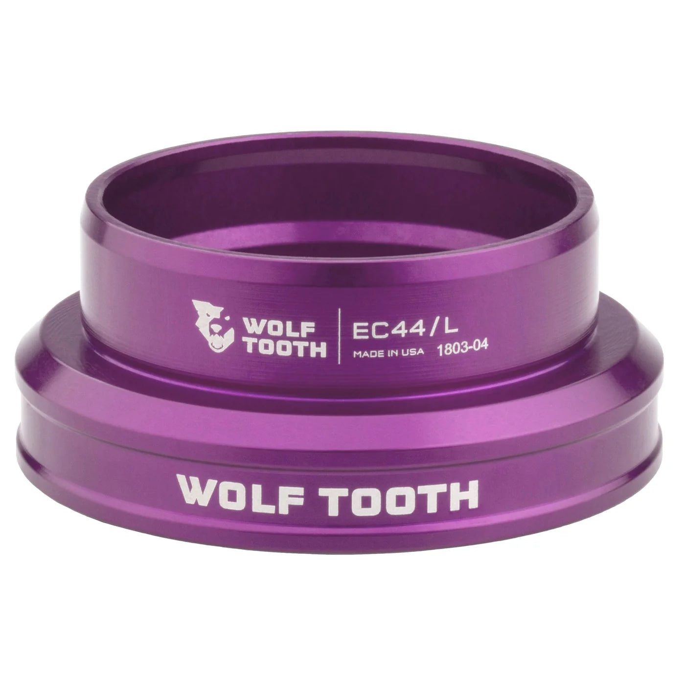 Low-Profile Cup for WOLF TOOTH PREMIUM 1.5" EC44 External Headset, Purple
