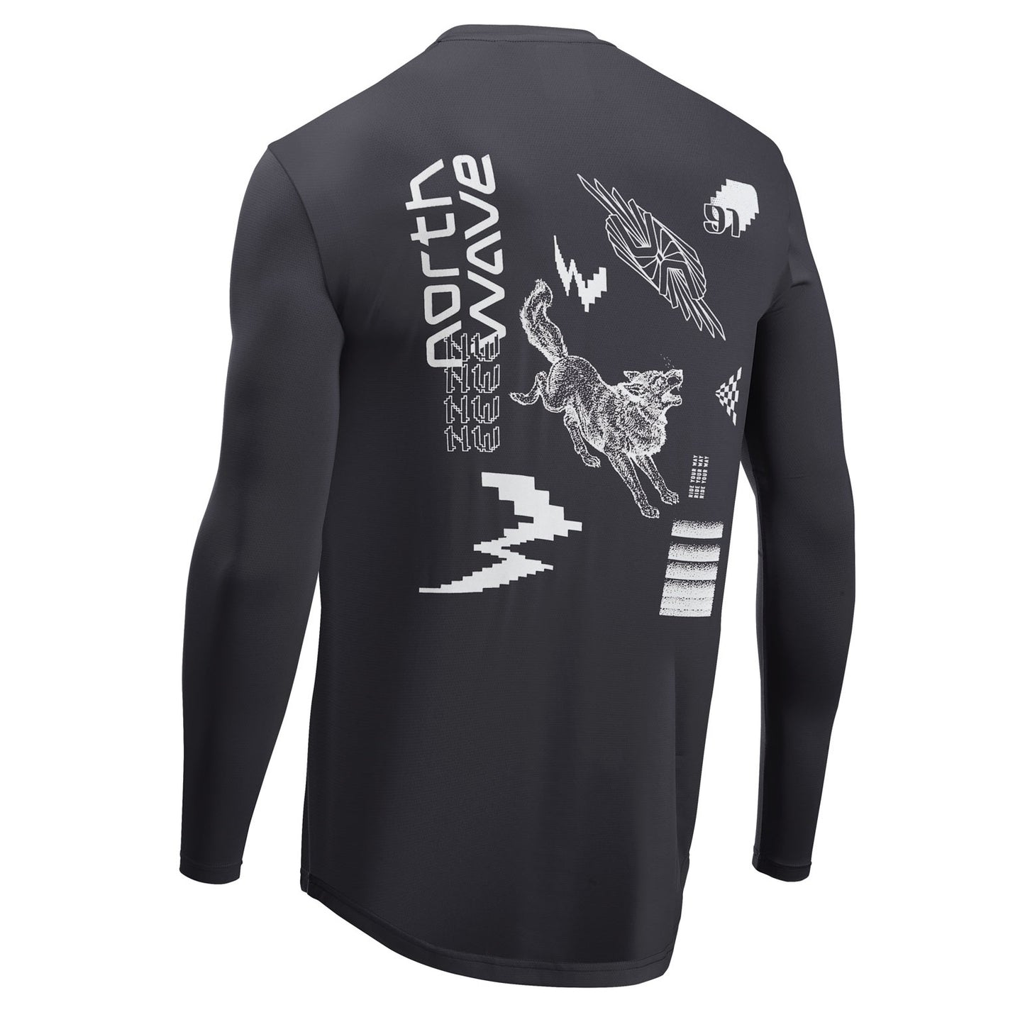 NORTHWAVE XTRAIL Dres s dlouhým rukávem Black