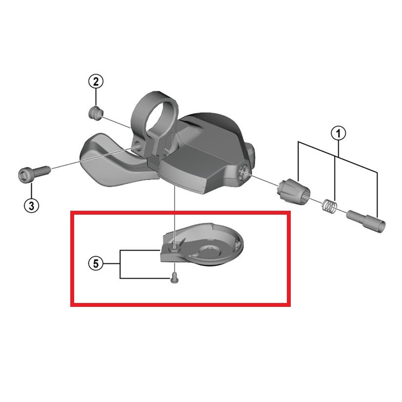 Kryt levé páky SHIMANO U4000
