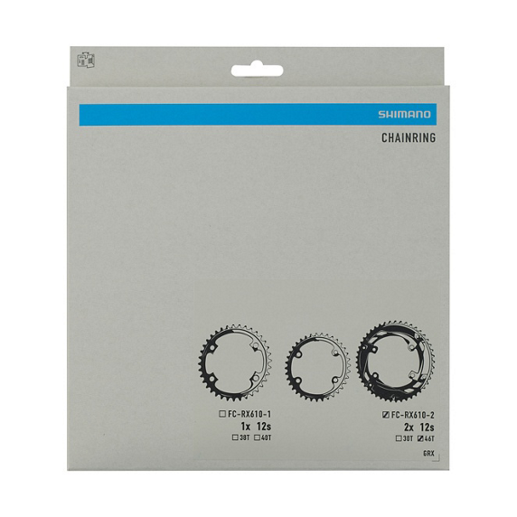 SHIMANO GRX RX610 12V 110mm venkovní řetězový kroužek