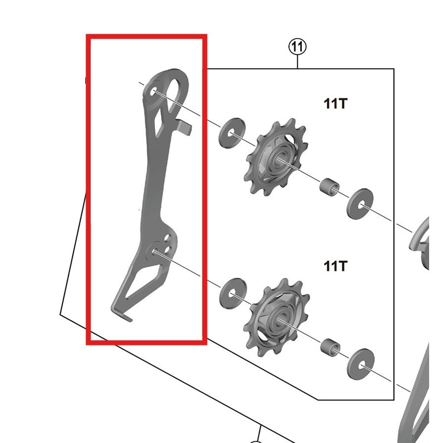 SHIMANO RD-R7150 Internal Rear Derailleur Cage
