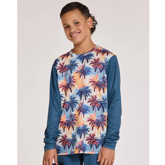 DHARCO GRAVITY VENICE BEACH Dres s dlouhým rukávem Junior Blue