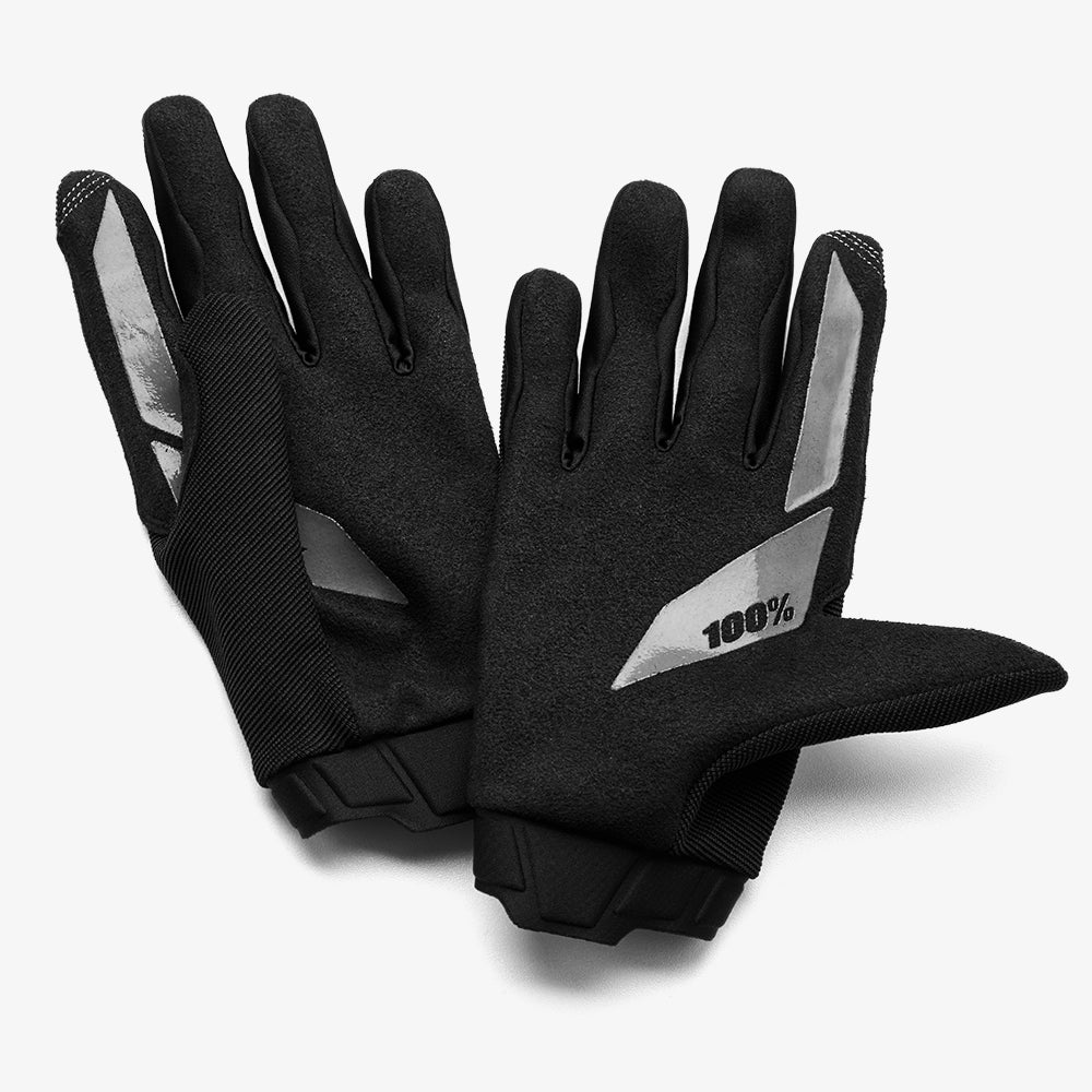100% RIDECAMP Junior Gloves Red