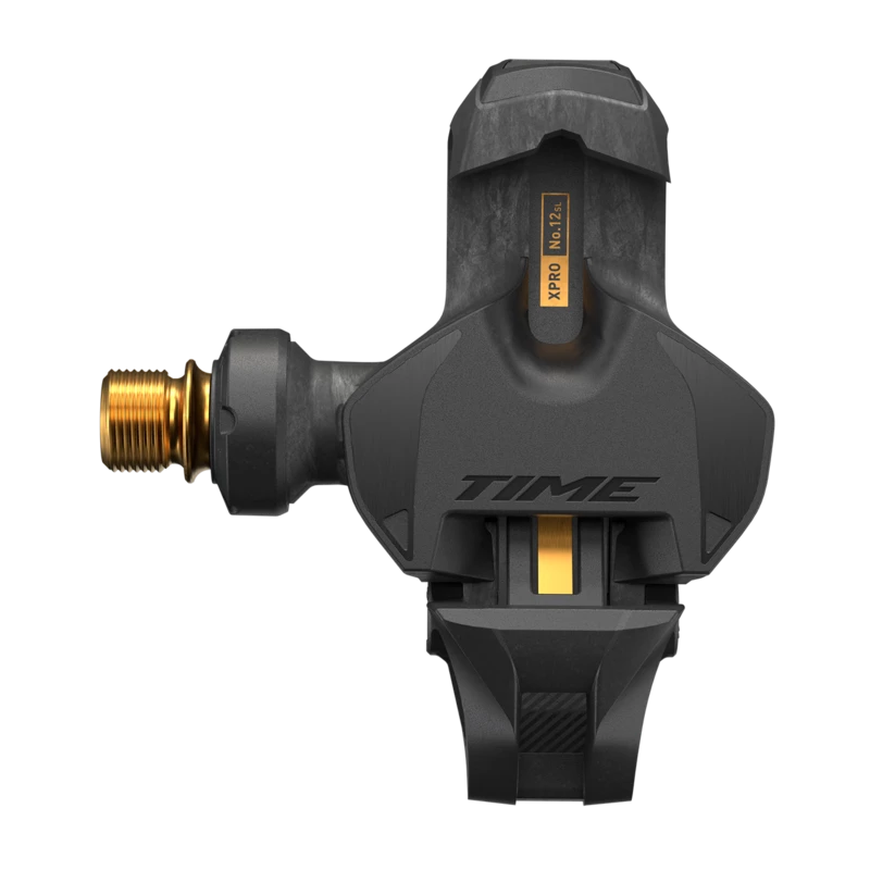 TIME X PRO 12 SL Q-Factor 53 Carbon/Titanium Gold pedals