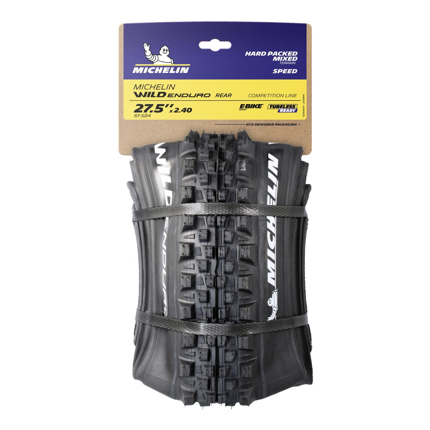 MICHELIN WILD ENDURO REAR Competition Line 29x2.40 GUM-X bezdušová měkká pneumatika