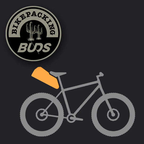 BUDS SEAT BAG 15L Sedlová brašna černá