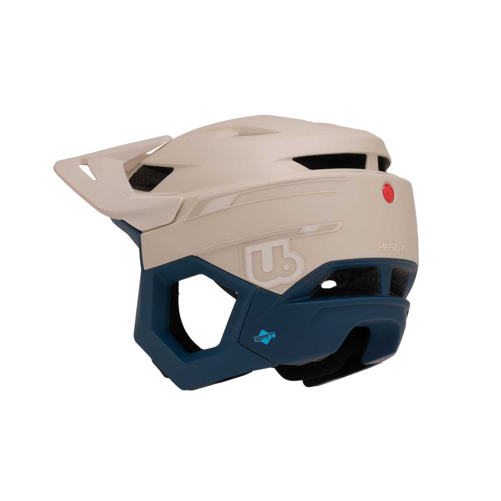 URGE RASCAS Smooth Stroke Beige/Blue MTB přilba