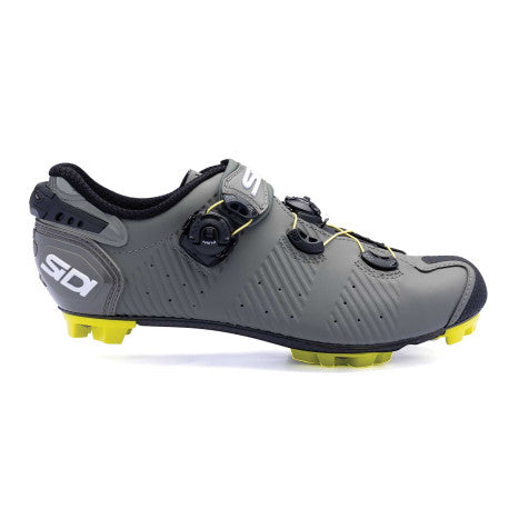 SIDI DRAKO 2S SRS MTB boty Military Grey/Yellow