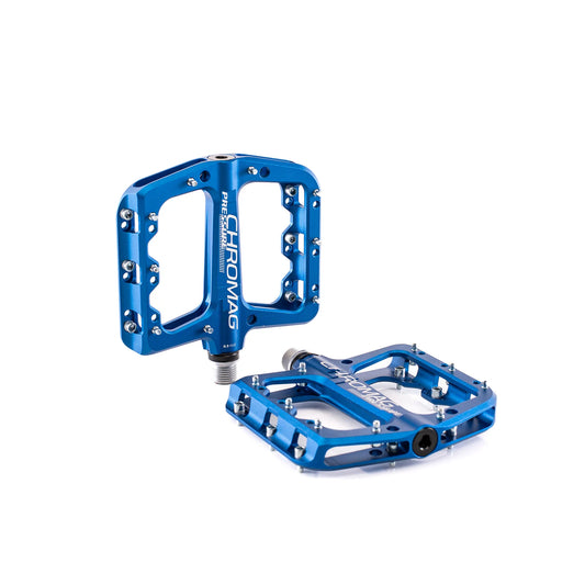 Ploché pedály CHROMAG PRESSURE Blue