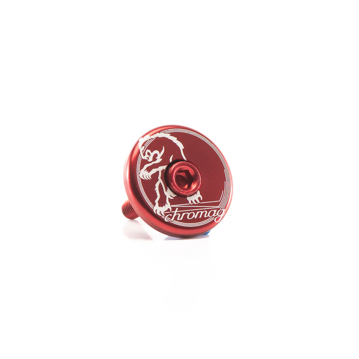 Zátka CHROMAG 1"1/8 Alu červená