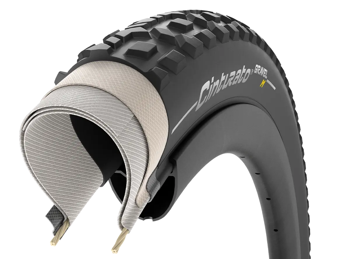 PIRELLI CINTURATO GRAVEL M 700x50c Tubeless Ready Classic Beige pneumatika