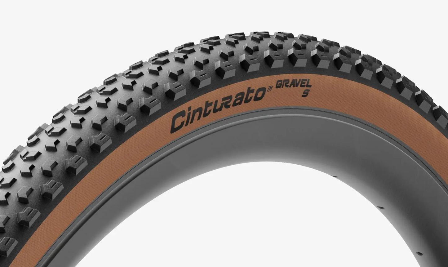 PIRELLI CINTURATO GRAVEL S 700x45c Tubeless Ready Classic Beige pneumatika