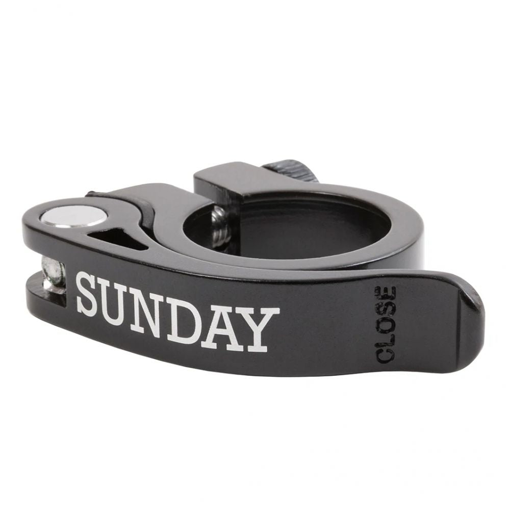 Objímka sedlové tyče SUNDAY QR Černá