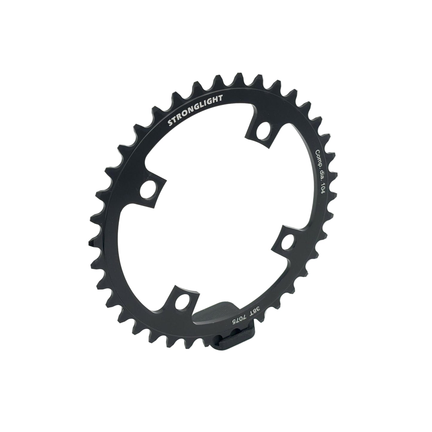 STRONGLIGHT BOSCH GEN1/GEN3 1V/8V/9V/10V Alu Mono řetězový kroužek Se všemi 104mm pavouky (Bosch, Shimano, Yamaha, Bafang, Brose...)