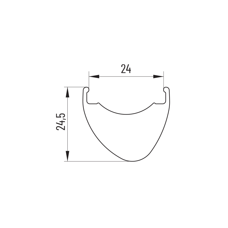 Pár kol MICHE CONTACT GR DISC s pneumatikami (středový zámek)