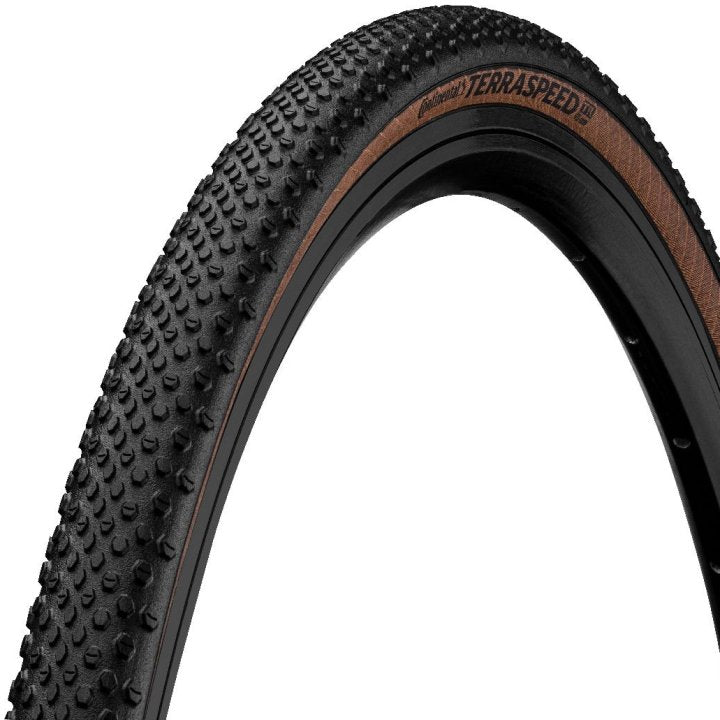 CONTINENTAL TERRA SPEED PROTECTION 700x45c Tubeless Ready Hnědá pneumatika