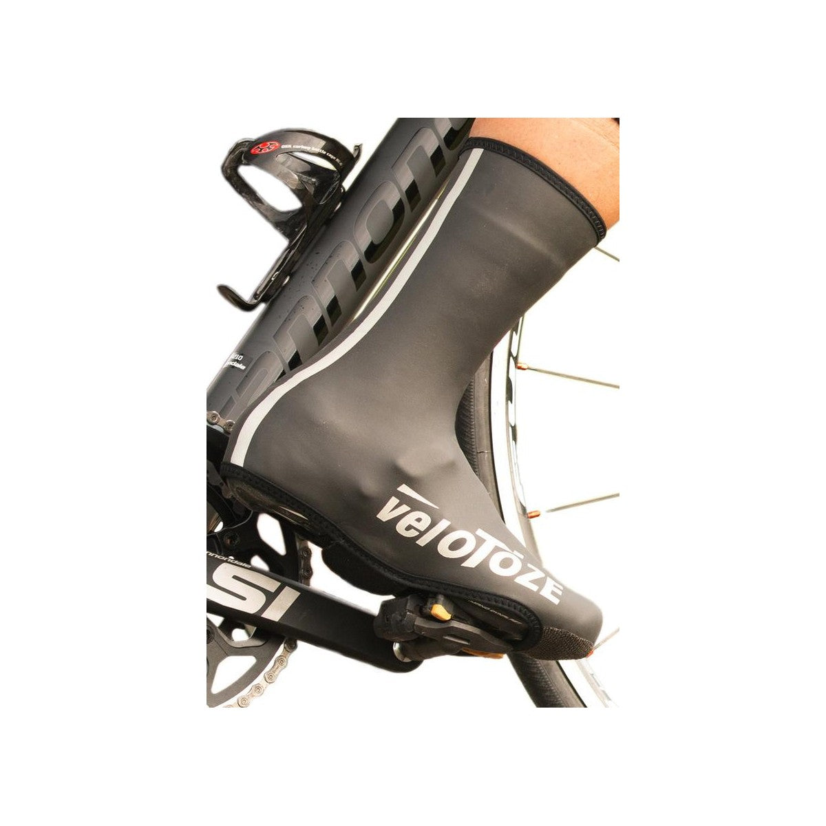 VELOTOZE HAUTES NEOPRENE návlek na boty černý/bílý