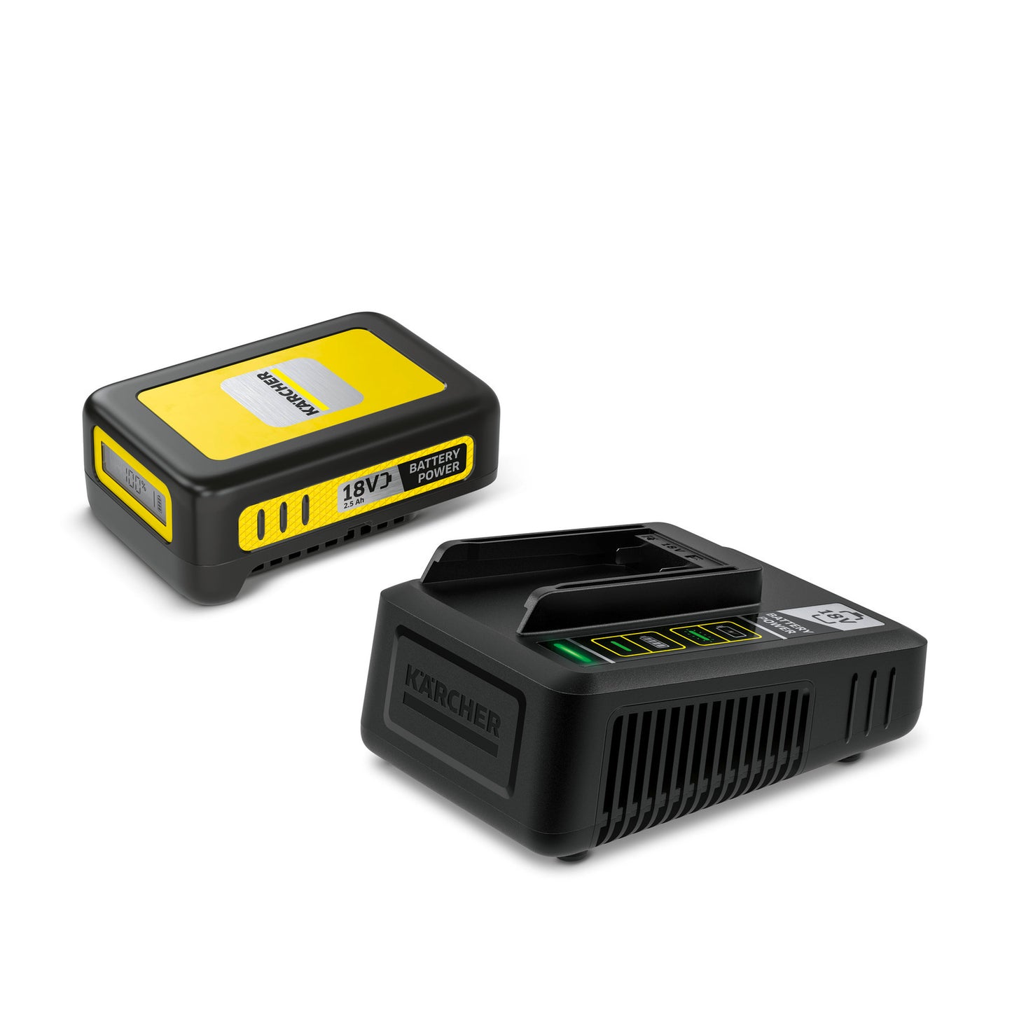 Sada akumulátorů KÄRCHER Battery Power 18 V / 2,5 Ah + rychlonabíječka